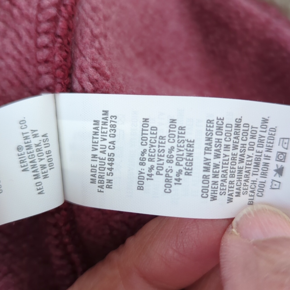 Aerie Red Oh Snap Sweatshirt NWT - Picture 8 of 10
